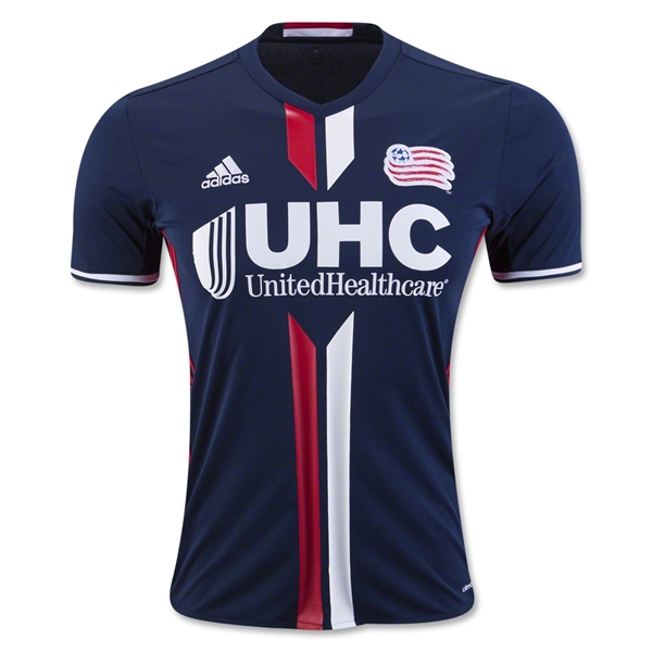 New England Revolution 2016-17 Home Soccer Jersey